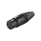 ROXTONE RX3F-BG Разъем cannon кабельный мама 3-х контактный, цвет: Черный. HQ - фото 151727