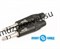TRS Jack 6,3mm (male) разъем - штекер под пайку на кабель 6мм, STEREO, металлический корпус, цвет черный - фото 157130
