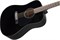 FENDER CD-60 DREAD V3 DS BLK WN акустическая гитара, цвет черный - фото 159907