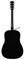 FENDER CD-60S Black WN акустическая гитара, цвет черный - фото 159930