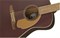 FENDER Malibu Player Burgundy Satin WN электроакустическая гитара, цвет бордовый - фото 160944