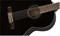 FENDER CN-60S NYLON, BLACK WN Классическая гитара, топ массив ели, цвет черный - фото 160964