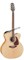 TAKAMINE G70 SERIES GJ72CE-NAT электроакустическая гитара типа Jumbo, цвет натуральный. - фото 161301