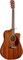 FENDER CD-140SCE DREAD AM W/CASE электроакустическая гитара, цвет натуральный, в комплекте кейс - фото 161546