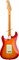 FENDER American Ultra Stratocaster® HSS, Maple Fingerboard, Plasma Red Burst электрогитара, цвет красный в комплекте кейс - фото 163474