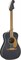 FENDER Malibu Player Midnight Satin электроакустическая гитара, цвет темно-синий - фото 164731