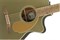 FENDER Newporter Player Olive Satin электроакустическая гитара, цвет зеленый - фото 164765