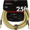 FENDER DELUXE 25' INST CBL TWD инструментальный кабель, твид, 25' (7,62 м) - фото 164986