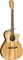 FENDER FA-345CE SPALTED MAPLE FSR LR электроакустическая гитара, цвет натуральный - фото 165723