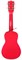 KALA MK-SD/CAR MAKALA CANDY APPLE RED DOLPHIN UKULELE укулеле сопрано, цвет красный - фото 167015