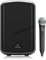 Behringer MPA100BT - портативная акустическая система, 100 Вт, 6" вуфер и 0,75" твитер, Bluetooth, аккумулятор, радиомикрофон 2,4 ГГц - фото 168794