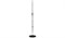 K&M 26010-300-02 прямая микрофонная стойка, круглое основание, высота 870-1575 мм, цвет хром - фото 18846