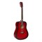 BEAUMONT DG80/RDS - акустическая гитара, дредноут, корпус липа, цвет красный санбёрст - фото 21502