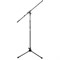 ONSTAGE MS9701B+ - микрофонная стойка-журавль, тренога, регулируемая высота,усиленная, черная - фото 24090