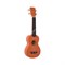 WIKI UK10S/OR - гитара укулеле сопрано, клен, цвет оранжевый матовый, чехол в комплекте - фото 31443