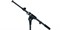 K&M 27195-300-55 микрофонная стойка журавль высота 900-1600 мм, длина журавля 425-725 мм, цвет черный - фото 31791