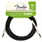 FENDER 5' INSTRUMENT CABLE BLACK инструментальный кабель, 1,5 м, цвет чёрный - фото 38443