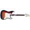 FENDER SQUIER AFFINITY STRATOCASTER RW BROWN SUNBURST электрогитара, цвет коричневый санбёрст - фото 42475