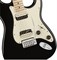 Fender Squier Contemporary Stratocaster HH, Maple Fingerboard, Black Metallic Электрогитара, звукосниматели HH, цвет черный мет. - фото 42503