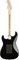 Fender Squier Contemporary Stratocaster HH, Maple Fingerboard, Black Metallic Электрогитара, звукосниматели HH, цвет черный мет. - фото 42504