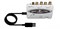 Behringer UCA202 внешний портативный звуковой интерфейс, USB2.0, 2 вх/2 вых канала. 2 линейных вх (RCA), 2 линейных вых (RCA), цифровой оптический выход Toslink, выход на наушники, регулировка громкости. ПО Tracktion 4 в комплекте, цвет серебристый - фото 45140