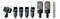 AKG Drumset Premium комплект микрофонов для ударных инструментов:  1x D12VR, 2x C214, 1x C451, 4x D40 - фото 48596