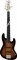 FENDER SQUIER DELUXE JAZZ BASS V ACTIVE RW 3-COLOR SUNBURST 5-струнная бас-гитара, цвет 3-цветный санбёрст - фото 63215