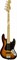 FENDER SQUIER VINTAGE MODIFIED JAZZ BASS® '77 MAPLE FINGERBOARD 3-COLOR SUNBURST, бас-гитара 4 стр, цвет трехцветный санберст - фото 63377