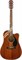 FENDER CD-60SCE ALL MAH электроакустическая гитара, красное дерево, массив, цвет натуральный - фото 63661