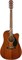 FENDER CD-60SCE ALL MAH электроакустическая гитара, красное дерево, массив, цвет натуральный - фото 63662