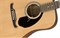 FENDER FA-125 Dreadnought Acoustic, Natural акустическая гитара, цвет натуральный - фото 64163