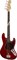 Fender American Original '60s Jazz Bass®, Rosewood Fingerboard, Candy Apple Red Бас-гитара с кейсом, цвет красный металлик - фото 64807