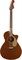 Fender Newporter Player RSC Электроакустическая гитара, цвет темно-красный - фото 65046