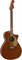 Fender Newporter Player RSC Электроакустическая гитара, цвет темно-красный - фото 65047
