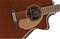 Fender Newporter Player RSC Электроакустическая гитара, цвет темно-красный - фото 65049