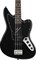 FENDER SQUIER VINTAGE MODIFIED JAGUAR BASS SPCL BLK бас-гитара, цвет черный - фото 65174