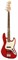 FENDER PLAYER JAZZ BASS PF SRD Бас-гитара, цвет красный - фото 65320
