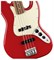 FENDER PLAYER JAZZ BASS PF SRD Бас-гитара, цвет красный - фото 65323