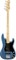 FENDER AMERICAN PERFORMER PRECISION BASS®, MN, SATIN LAKE PLACID BLUE 4-струнная бас-гитара, цвет синий, в комплекте чехол - фото 65668