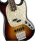 FENDER AMERICAN PERFORMER MUSTANG BASS®, RW, 3-COLOR SUNBURST 4-струнная бас-гитара, цвет санбёрст, в комплекте чехол - фото 65706