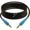 KLOTZ KIKC4.5PP2 готовый инструментальный кабель, чёрн., прямые разъёмы KLOTZ Mono Jack (голубого цвета), дл. 4,5 м - фото 66970