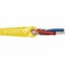 KLOTZ MY206GE микрофонный кабель MY206, структура: 0.22мм2, диаметр: 6.0мм, 100м, цвет желтый(GE), цена за метр - фото 68481