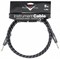 FENDER CUSTOM SHOP 5' INSTRUMENT CABLE BLACK TWEED инструментальный кабель, 1,5 м, чёрная твидовая оболочка - фото 68587