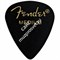 FENDER 351 SHAPE PICKS 1 GROSS BLACK MEDIUM медиатор, цвет чёрный (упакованы по 144 шт) - фото 69002