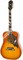 EPIPHONE DOVE PRO ACOUSTIC/ELECTRIC W/FISHMAN VINTAGE BROWN SUNBURST электро-акустическая гитара, цвет классический санбёрст - фото 69840