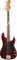 FENDER NATE MENDEL PRECISION BASS RW CANDY APPLE RED бас-гитара, цвет красный - фото 69881