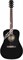 FENDER CD-60S BLK акустическая гитара, топ - массив ели, цвет черный - фото 73400