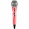 IK MULTIMEDIA iRig Voice - Pink ручной микрофон для караоке с аналоговым подключением к iOS и Android устройствам, розовый - фото 78566
