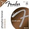 FENDER Phosphor Bronze Acoustic Guitar Strings, Ball End, 60-12L .010-.048 Gauges, Set of 12 Комплект струн (Упаковка из 12-и ко - фото 80302