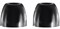 SHURE EABKF1-10M мягкие черные вставки для наушников SE215, SE315, SE425, SE535, SE846 (5 пар), средние - фото 85619
